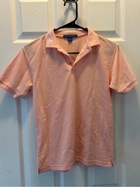 Port Authority Men's Pale Pink Polo Shirt